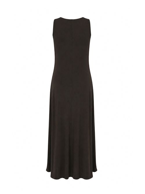 Abito lungo MMLBOSSO in maglia di viscosa Testa di Moro MM Max Mara | 2616621038600002